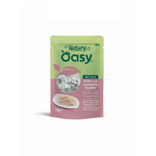OASY NATURY 70G POLLO E PROSCIUTTO DI PO