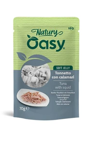 OASY NATURY 70GR TONNO E CALAMARI