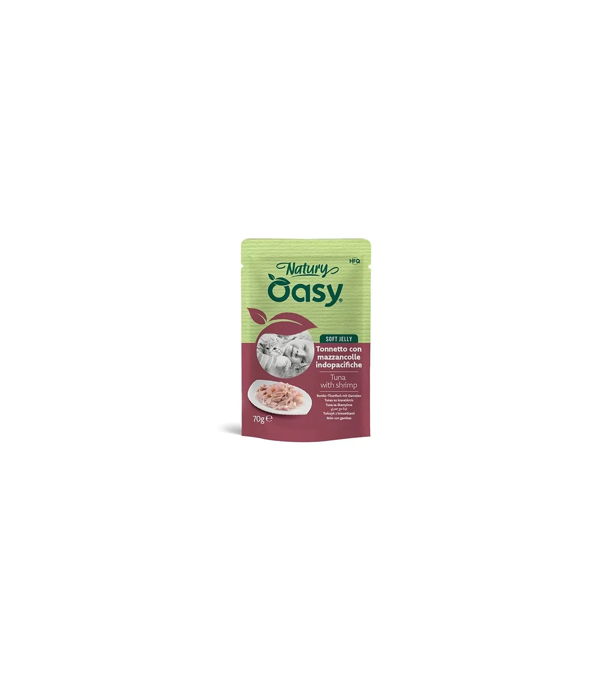 Oasy Natury 70g Tonno E Mazzancolle