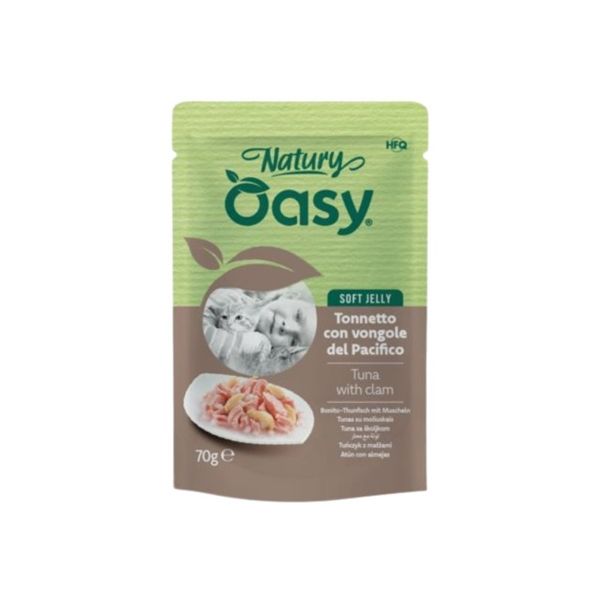 OASY NATURY 70G TONNO E VONGOLE