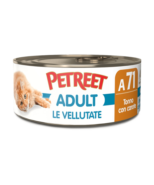VELLUTATE 70GR TONNO E CAROTE