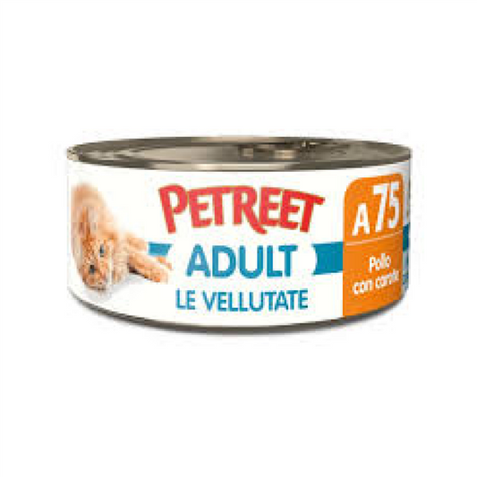PET. VELLUTATA 70 GR POLLO E CAROTE