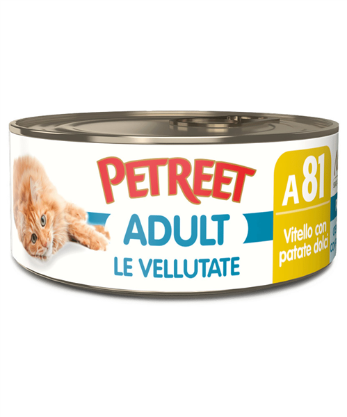 VELLUTATE 70GR VITELLO E PATATE DOLCI