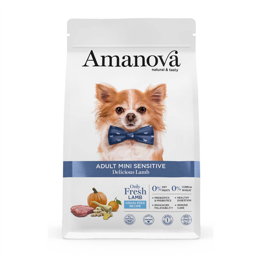 ADULT MINI SENSITIVE 800G DELICIUOS LAMB